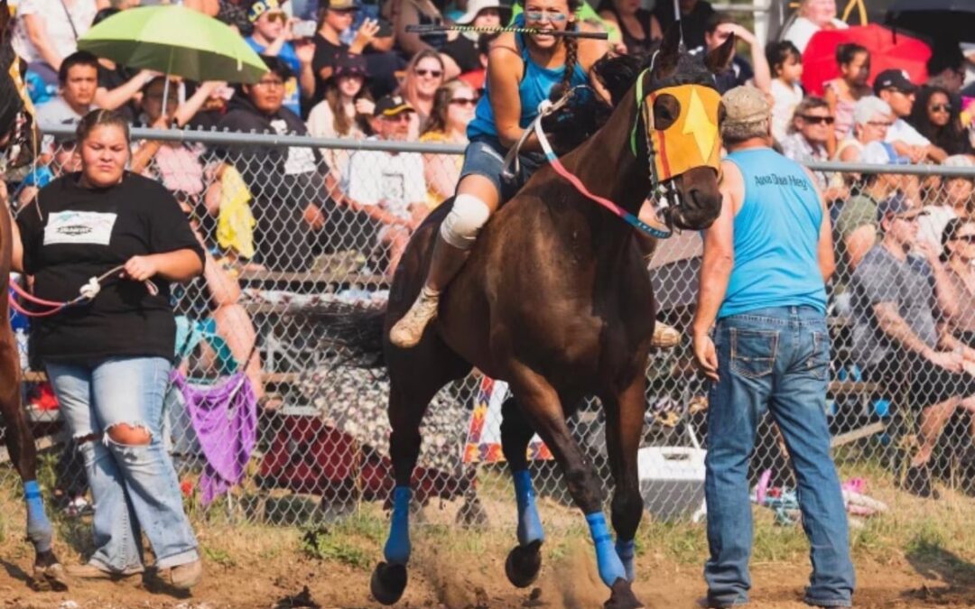 Women’s Indian Relay Making an Entrance at the 2023 ND State Fair