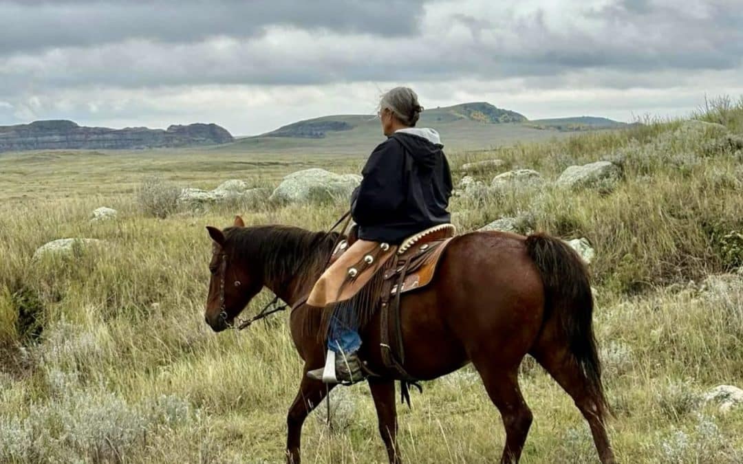 The Woman Behind Hoka Hey Horses