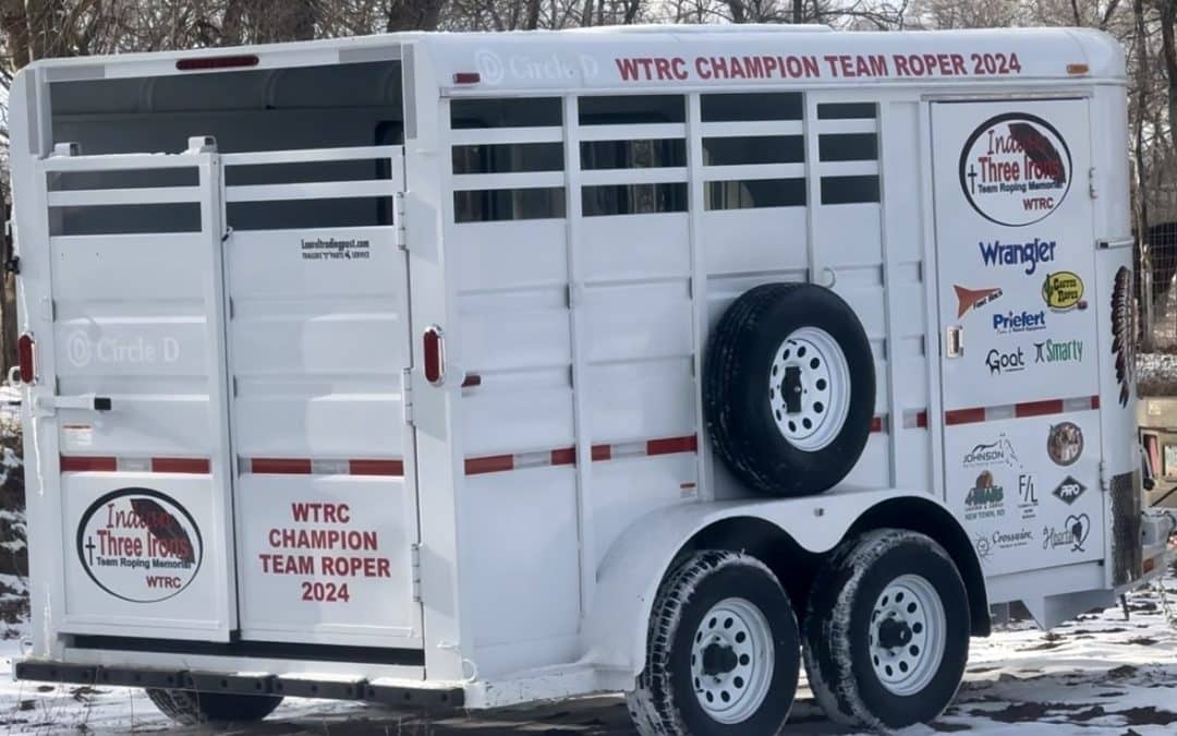 Maize TwoBears Triumphs at Indian Three Irons Team Roping